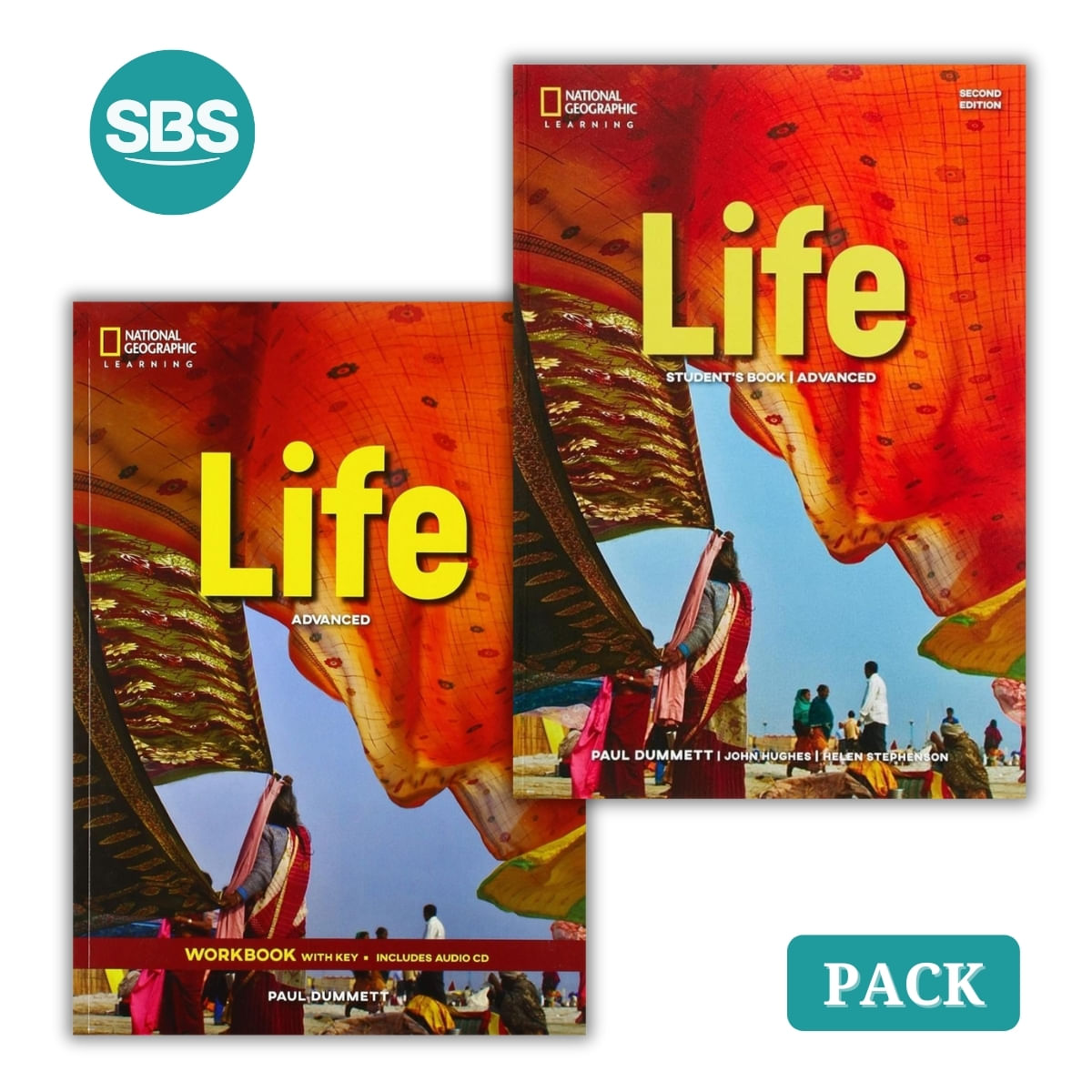 LIFE ADVANCED 2/ED - STUDENT'S BOOK + WORKBOOK W/KEY - 2 LIB