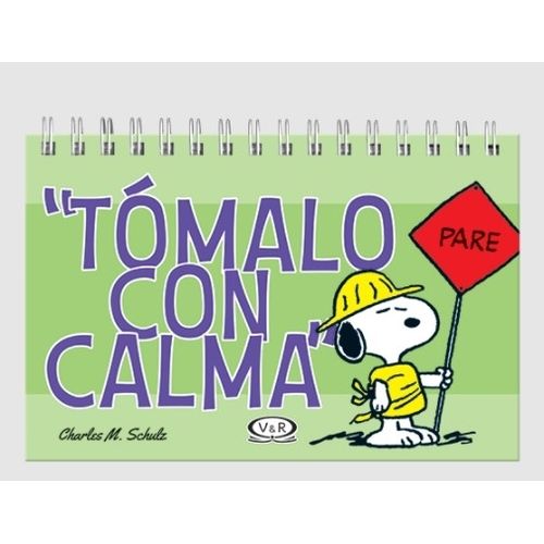 LIBRO SNOOPY - TOMALO CON CALMA