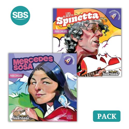 PACK COLECCION AVENTURER@S - SPINETTA + SOSA - 2 LIBROS