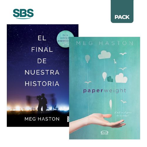 FINAL DE NUESTRA ERA + PAPERWEIGHT - HASTON - 2 LIBROS