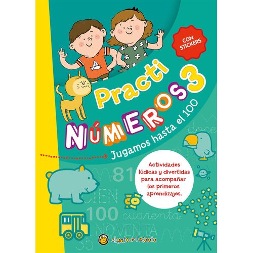 LIBRO PRACTINUMEROS 3 -JUGAMOS HASTA EL 100 - ACTIVIDADES LU