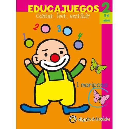 EDUCAJUEGOS 2  CONTAR LEER ESCRIBIR (5/6 AÑOS)
