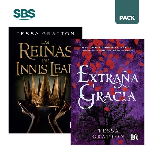 REINAS DE INNIS LEAR + EXTRAÑA GRACIA - GRATTON - 2 LIBROS
