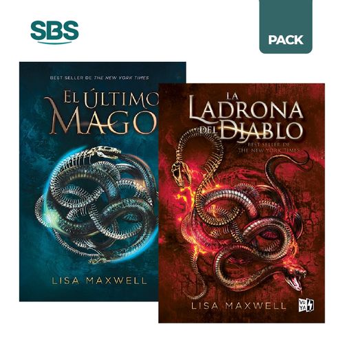ULTIMO MAGO + LADRONA DEL DIABLO - MAXWELL - 2 LIBROS