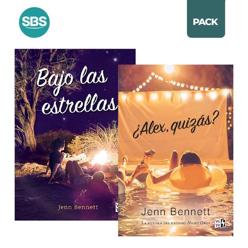 ALEX, QUIZAS? + BAJO LAS ESTRELLAS - BENNETT - 2 LIBROS