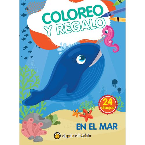 EN EL MAR - COLOREO Y REGALO