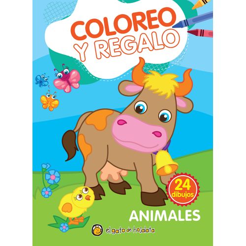 ANIMALES - COLOREO Y REGALO