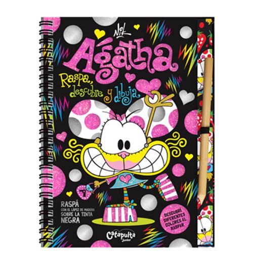 AGATHA: RASPA, DESCUBRE Y DIBUJA