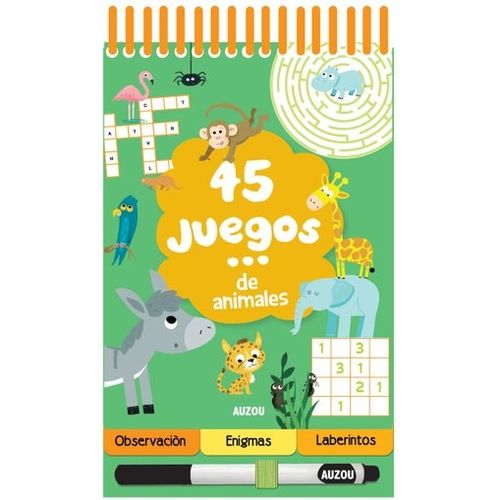 45 JUEGOS... DE ANIMALES! 45 JUEGOS... DE ANIMALES!