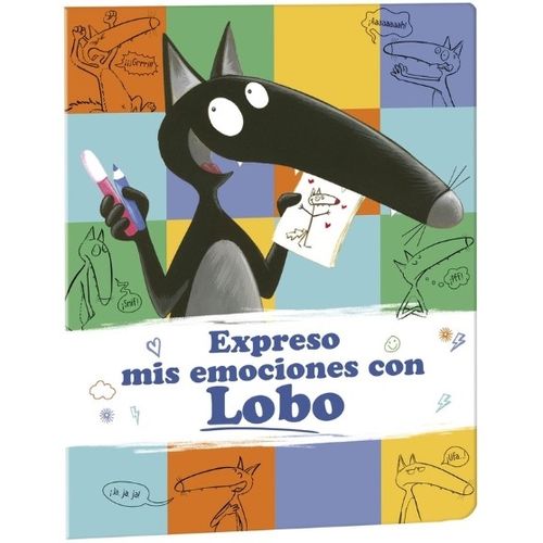 LIBRO EXPRESO MIS EMOCIONES CON LOBO