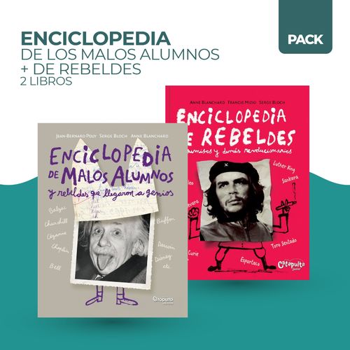 ENCICLOPEDIA DE LOS MALOS ALUMNOS + DE LOS REBELDES - 2 LIBR