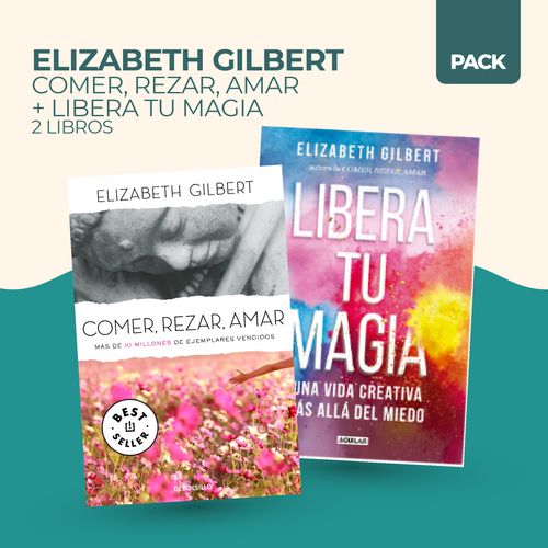 COMER, REZAR, AMAR + LIBERA TU MAGIA - 2 LIBROS - GILBERT