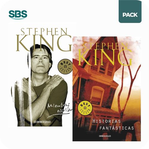 HISTORIAS FANTASTICAS + MIENTRAS ESCRIBO - KING - 2 LIBROS