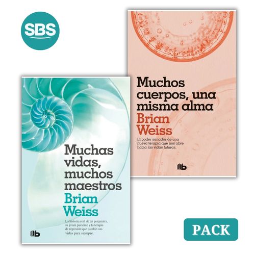 MUCHOS CUERPOS + MUCHAS VIDAS - 2 LIBROS