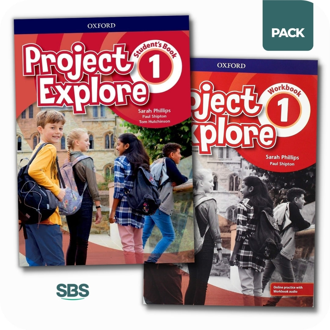 PROJECT EXPLORE 1 - STUDENT'S BOOK + WORKBOOK PACK - 2 LIBRO