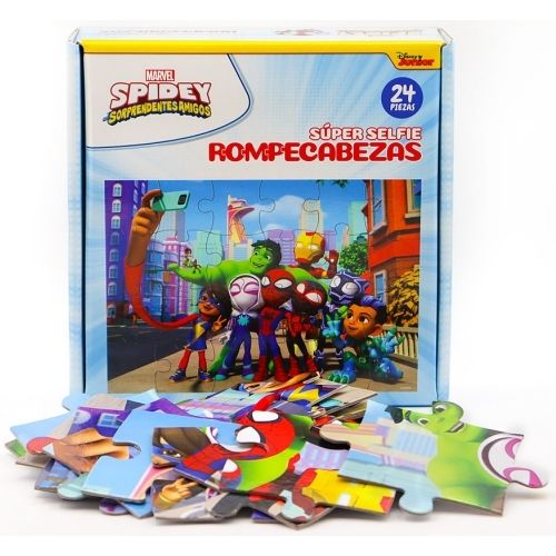 ROMPECABEZAS 24 PIEZAS - SUPER SELFIE - SPIDEY Y SUS SORPREN ROMPECABEZAS 24 PIEZAS - SUPER SELFIE - SPIDEY Y SUS SORPREN