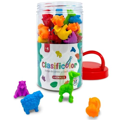 CLASIFICOLOR - JUEGO DE CONTEO Y CLASIFICACION - ANIMALES