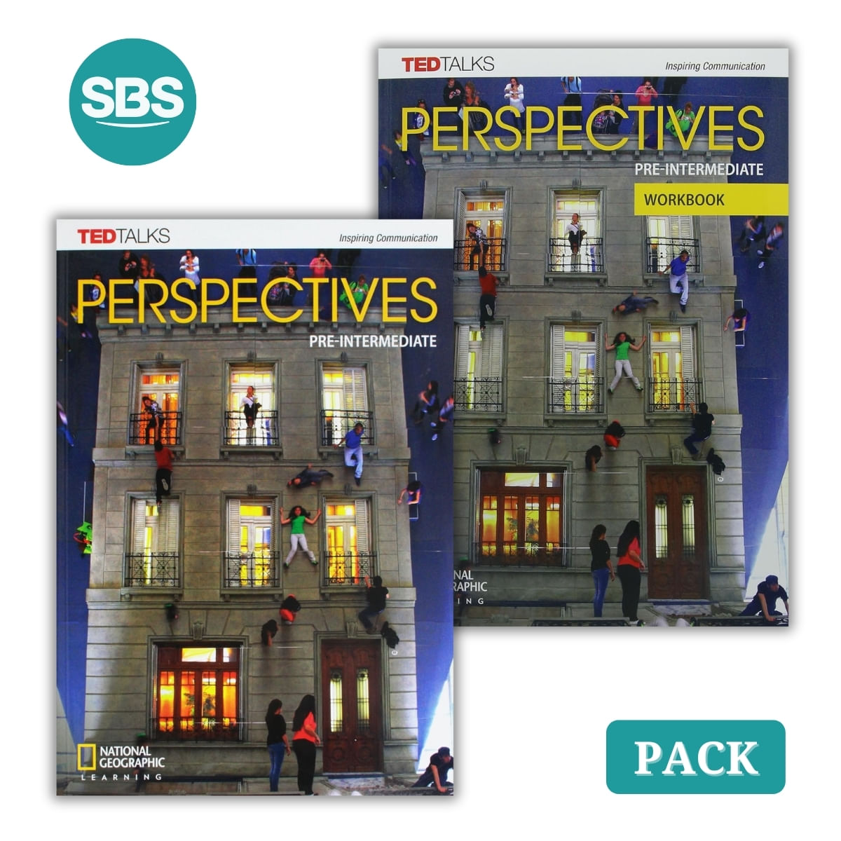 PERSPECTIVES PRE-INTERMEDIATE - STUDENT'S BOOK + WORKBOOK -