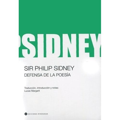 DEFENSA DE LA POESIA - SIR PHILIP SIDNEY