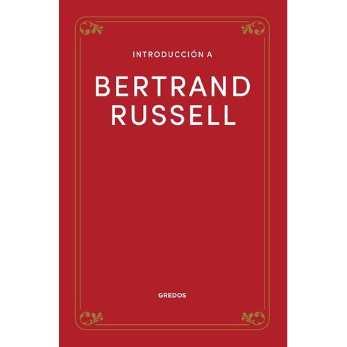 INTRODUCCION A BERTRAND RUSSELL - SAURI MERCADER