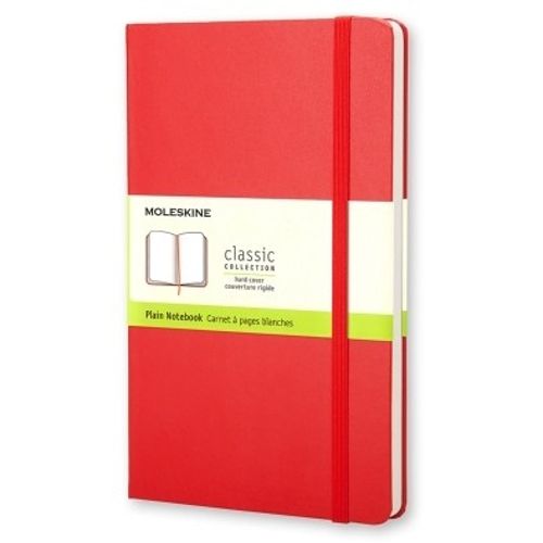 CUADERNO MOLESKINE CLASSIC POCKET HARD - ROJO ESCARLATA PLAI