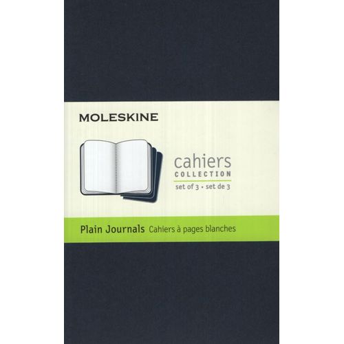 LIBRETA MOLESKINE CAHIER POCKET - AZUL INDIGO PLAIN X 3 LIBRETA MOLESKINE CAHIER POCKET - AZUL INDIGO PLAIN X 3