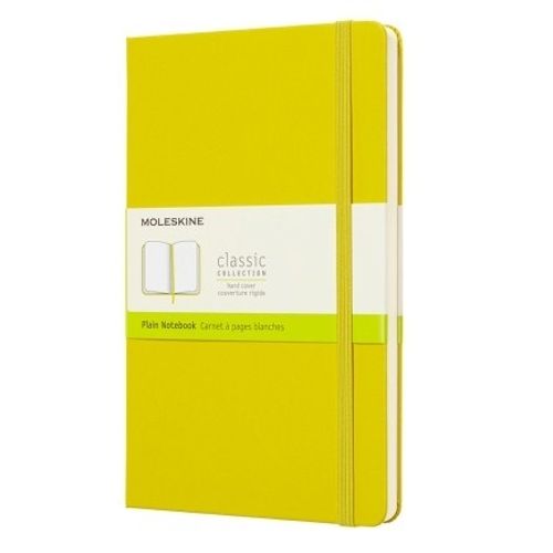 CUADERNO MOLESKINE CLASSIC LARGE HARD - AMARILLO CEDRO PLAIN