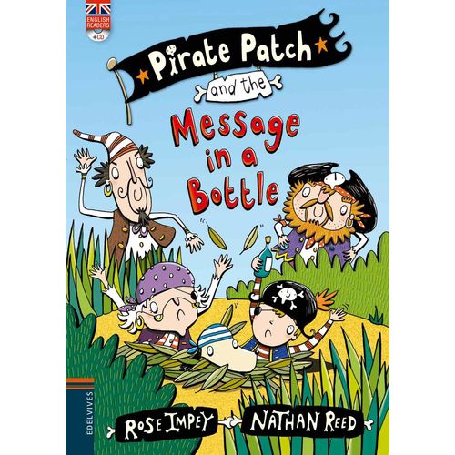 PIRATE PATCH AND THE MESSAGE IN A BOTTLE + AUDIO CD - PIRATE