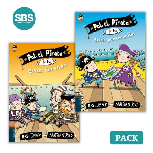 PACK PAT EL PIRATA Y LA GRAN PERSECUCION + Y LA GRAN FORTUNA