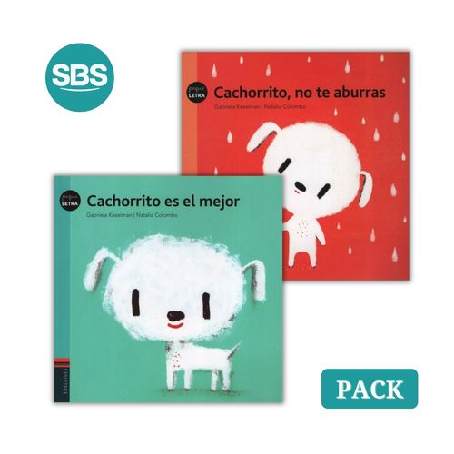 CACHORRITO PEQUELETRAS -  ES EL MEJOR + NO TE ABURRAS - 2 LI