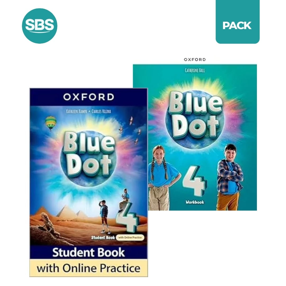 BLUE DOT 4 - SB + WB - 2 LIBROS