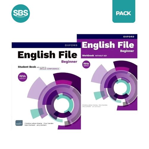 ENGLISH FILE BEGINNER 5/ED. - SB + WB - 2 LIBROS