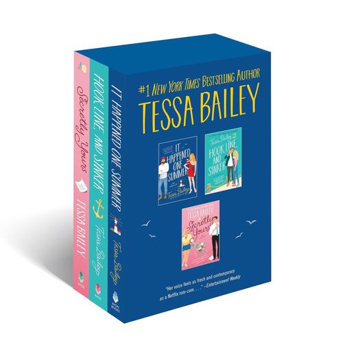 TESSA BAILEY BOX SET - IT HAPPENED + HOOK LINE + SECRETLY