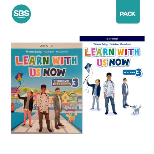 LEARN WITH US NOW 3 - SB + WB - 2 LIBROS
