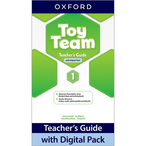 TOY TEAM 1 - TEACHER'S BOOK WITH DIGITAL PACK