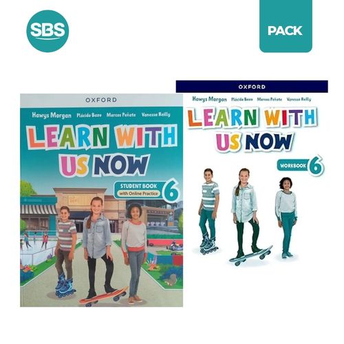 LEARN WITH US NOW 6 - SB + WB - 2 LIBROS