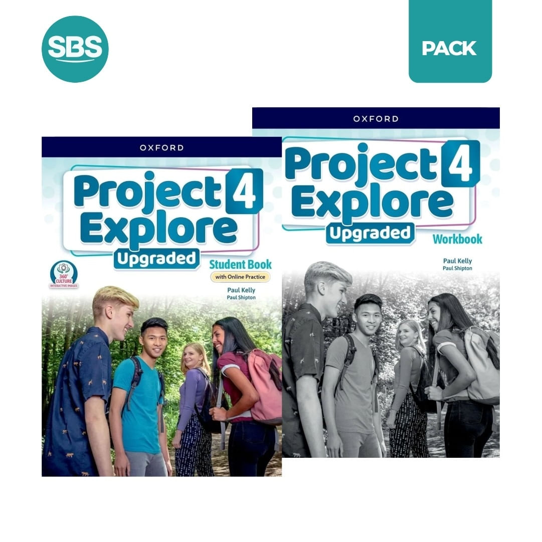 PROJECT EXPLORE UPGRADED 4 - SB + WB - 2 LIBROS