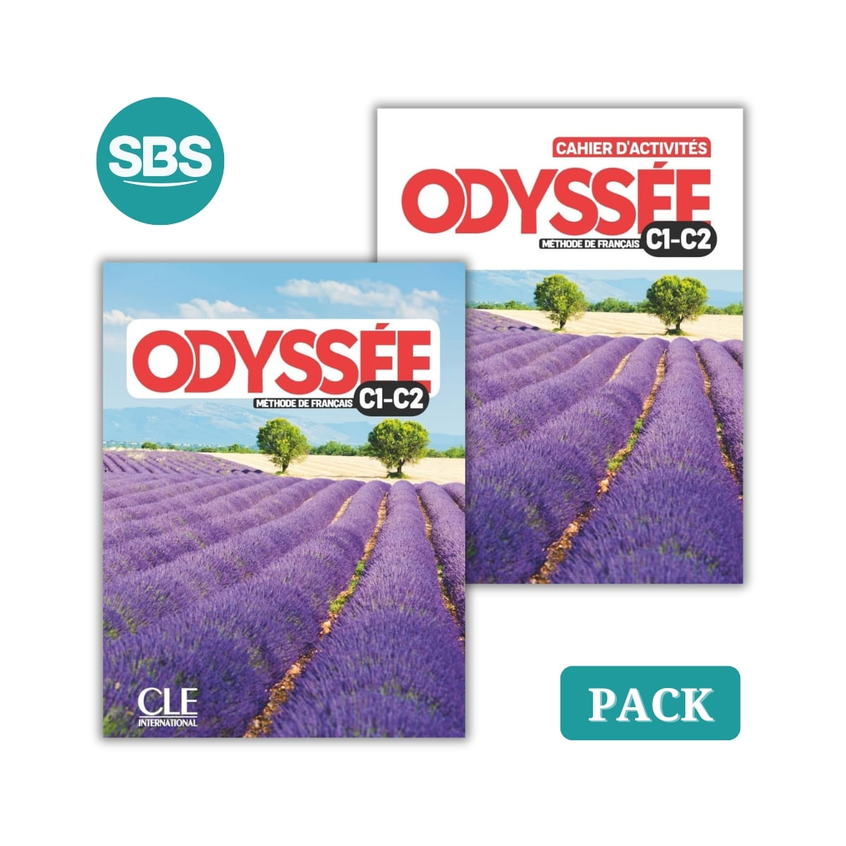 ODYSSEE C1/C2 - LIVRE + CAHIER - 2 LIBROS