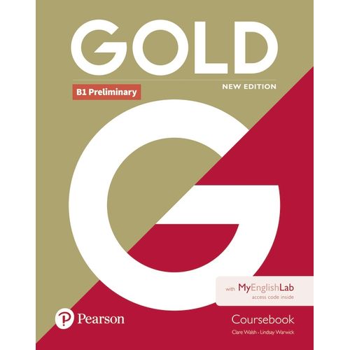 GOLD PRELIMINARY B1 (NEW EDITION) - COURSEBOOK + MY ENGLISH