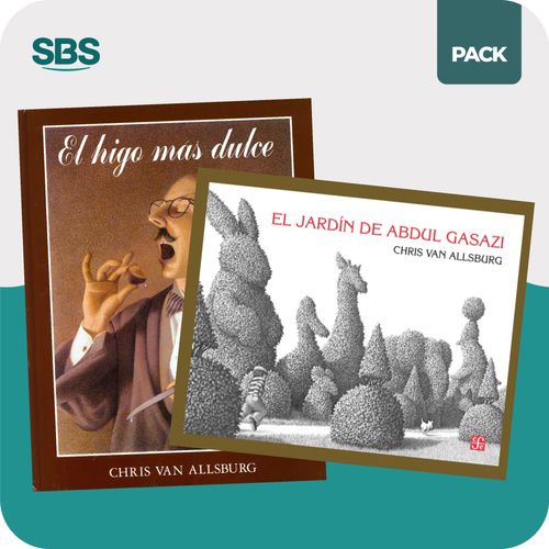 HIGO MAS DULCE + JARDIN DE ABDUL GAZASI - 2 LIBROS - VAN ALL