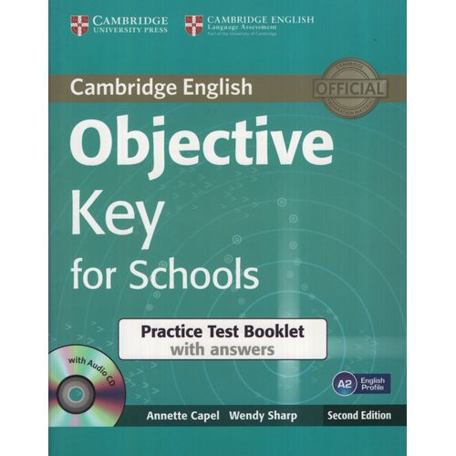 OBJECTIVE KEY FOR SCHOOLS (2ND.EDITION) - PRACTICE TEST BOOK