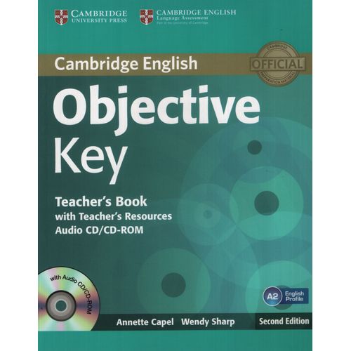 OBJECTIVE KEY (2ND.EDITION) - TEACHER'S BOOK + TEACHER'S RES