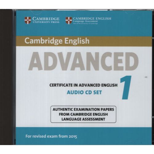 CAMBRIDGE ENGLISH ADVANCED 1 (2015) (FORMATO CD)
