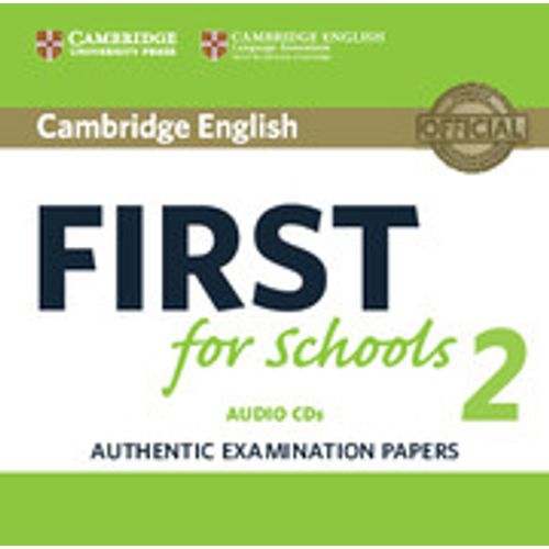 CAMBRIDGE ENGLISH FIRST FOR SCHOOLS 2 (FORMATO CD)