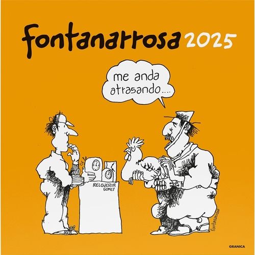 CALENDARIO 2025 FONTANARROSA DE PARED - FONTANARROSA