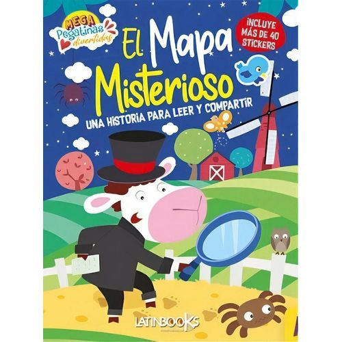 EL MAPA MISTERIOSO - MEGAPEGATINAS DIVERTIDAS EL MAPA MISTERIOSO - MEGAPEGATINAS DIVERTIDAS