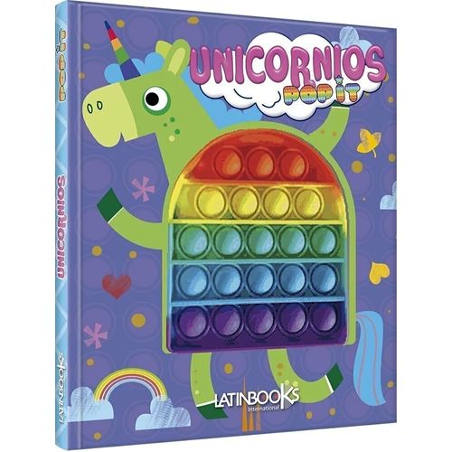 LIBRO UNICORNIOS POP IT