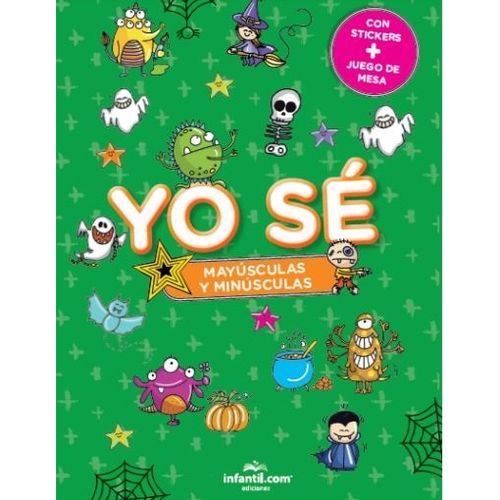 YO SE - MAYUSCULAS Y MINISCULAS (CON STICKERS)