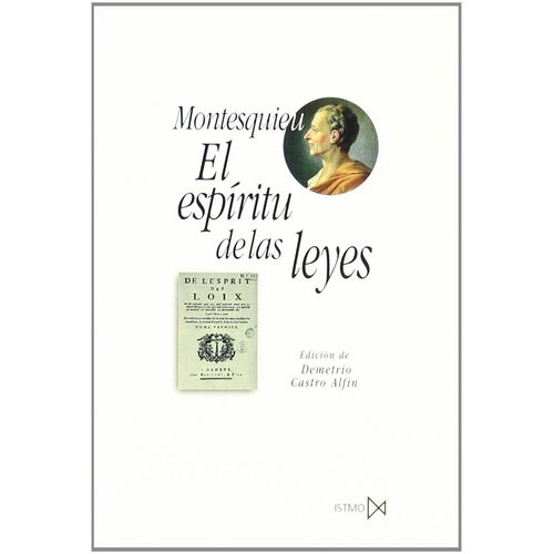 EL ESPIRITU DE LAS LEYES - MONTESQUIEU