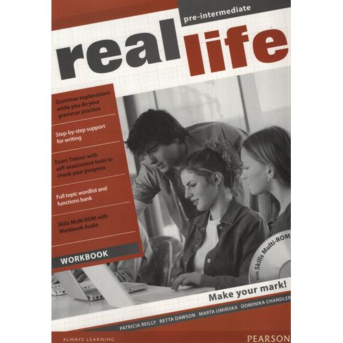 REAL LIFE PRE-INTERMEDIATE - WORKBOOK + AUDIO CD-ROM